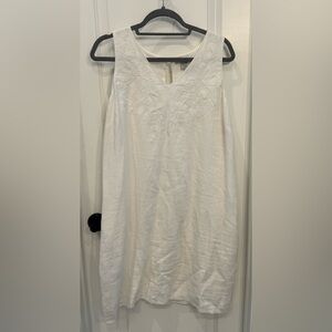 Tommy Bahama white linen dress